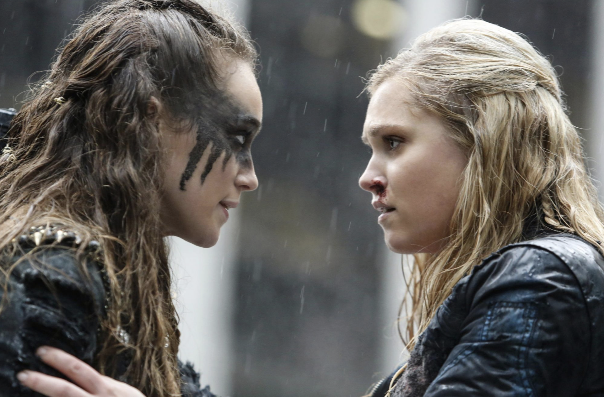 Clark and Lexa from the 100